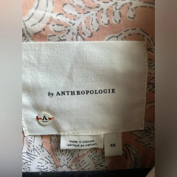 Anthropologie Lida Utility Camo Fringe Jacket Sz  XS - Picture 10 of 14